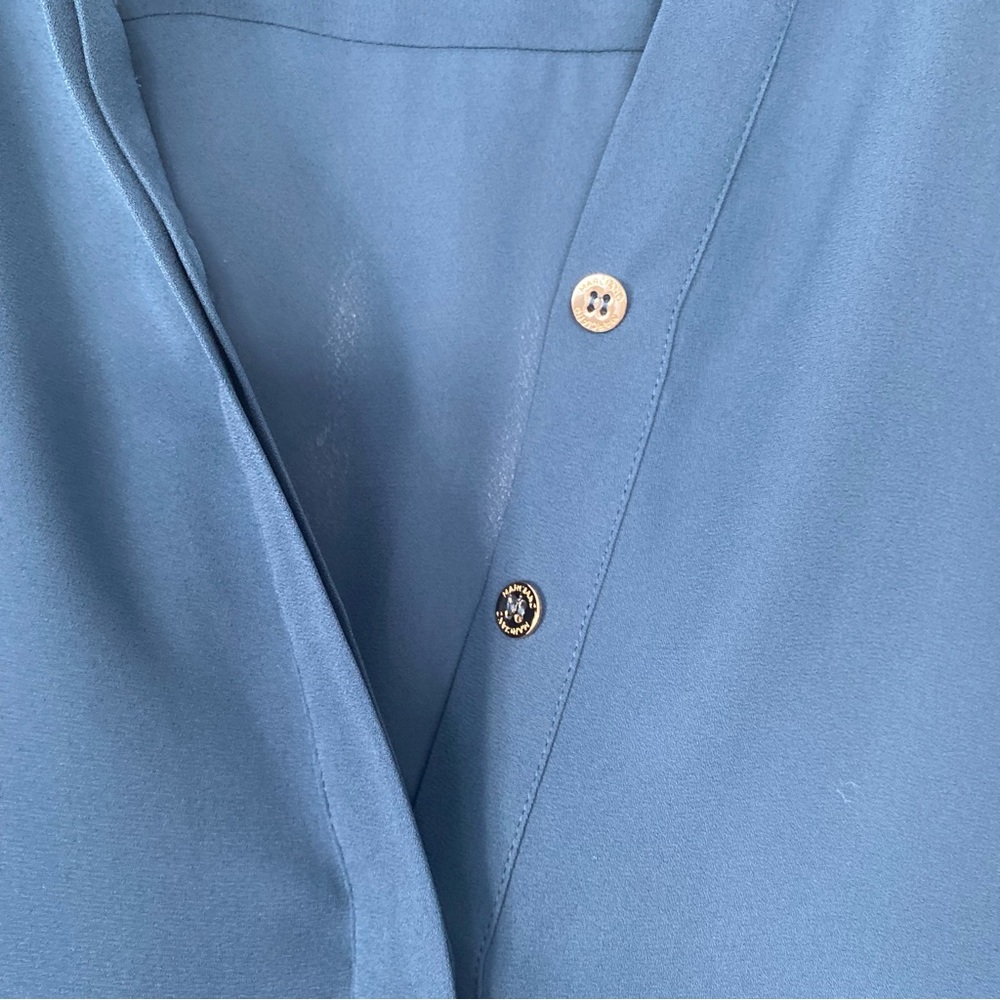 Marciano Teal Classic Tunic Shirt - Size M - Picture 8 of 8